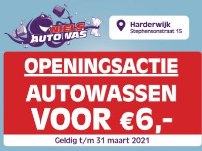 Openingactie Niels Autowas Harderwijk