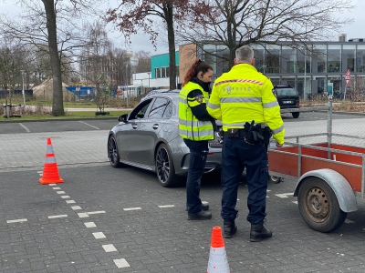 Politie verkeerscontrole Harderwijk