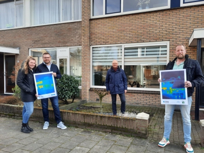 Inwoners uit Zeebuurt en Stedenwaard Harderwijk ontvangen warmtescan van hun woning  