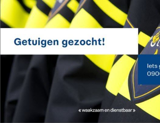Op donderdag 25 maart 2021 rond  uur heeft er een verkeersongeval plaats gevonden op de Oranjelaan te Harderwijk ter hoogte van het viaduct A28. De politie zoekt getuigen.  .