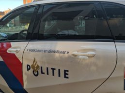 Zwarte rugtas van politie agente gestolen