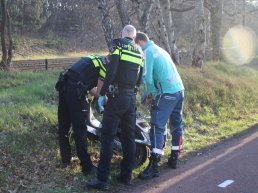 Scooterongeval op de Parallelweg in Hierden
