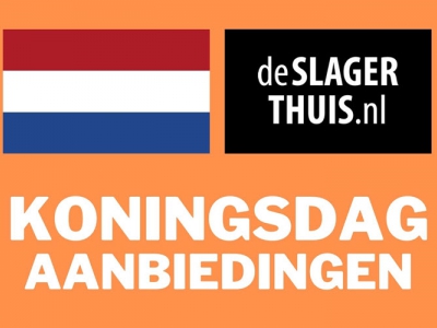 Koningsdag aanbiedingen van deslagerthuis.nl