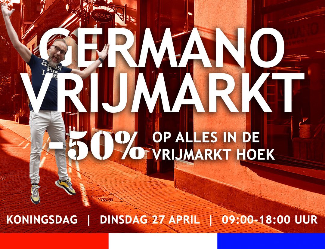 Maak een afspraak bij Germano Vrijmarkt!