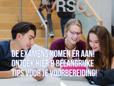 Maandag 17 mei starten de examens! 