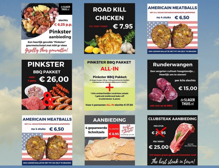 Weet jij al wat je gaat eten aankomende Pinksterdagen? 