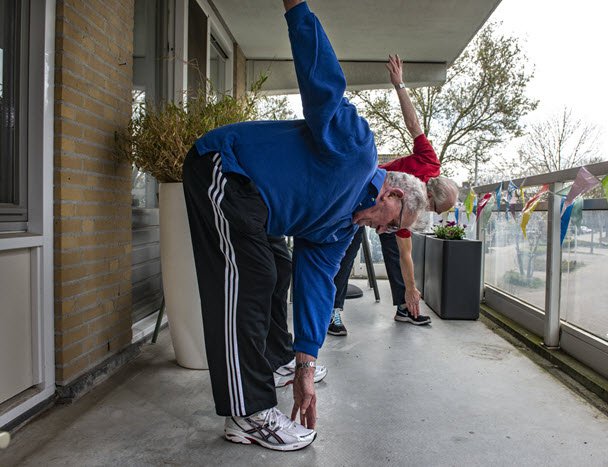 Nationale Balkon Beweegdag in Hierden: beweging, plezier en contact