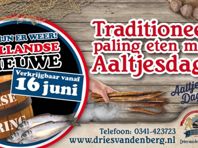 Traditioneel paling eten met Aaltjesdag!
