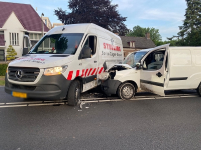 Ongeval tussen twee voertuigen op de Verkeersweg in Harderwijk