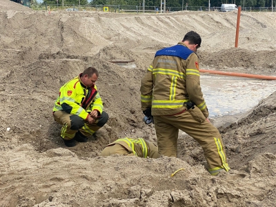 Wijk Noorderhoofd in Waterfront Harderwijk enige tijd zonder water