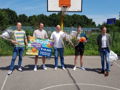 Stadsidee 2021: Een echt basketbalveld in Harderwijk