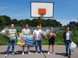 Stadsidee 2021: Een echt basketbalveld in Harderwijk