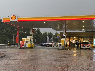 Gewapende overval op Shell Tankstation in Harderwijk