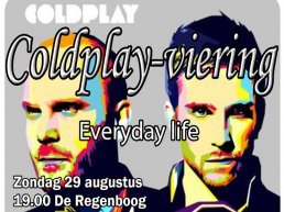 Coldplay viering 29 augustus 2021 om 19.00 uur in de Regenboog Harderwijk