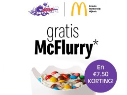 McFlurry Actie bij Niels Autowas Harderwijk