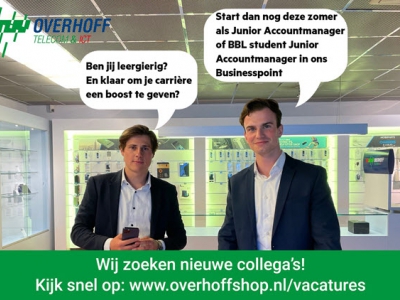 Werken bij Overhoff Telecom & ICT Harderwijk