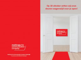Op 18 oktober zet MultiCopy Harderwijk de deuren wagenwijd voor je open!