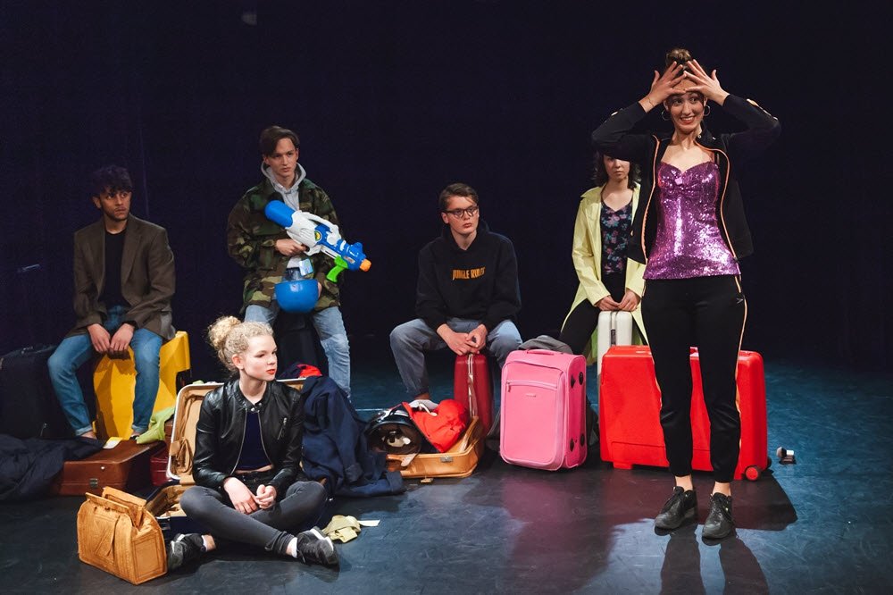 Leren acteren bij Jongerentheaterschool Wolf