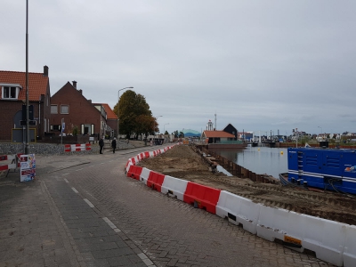 Werkzaamheden Havendam en Strandboulevard-Oost in Harderwijk