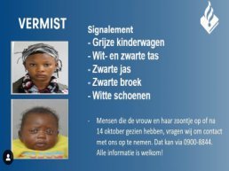 26-jarige vrouw en haar één jarige zoontje uit Harderwijk vermist