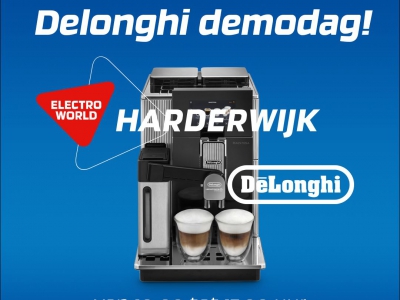 Delonghi demodag bij Electro World Harderwijk