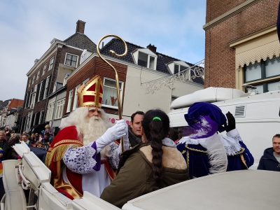 Foto's en video intocht Sinterklaas Harderwijk 2021