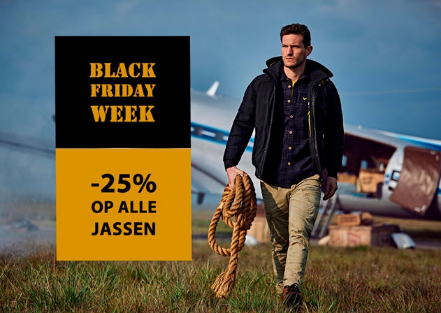 Black Friday, scoor nu je winterjas met 25% korting