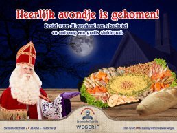 Bestel dit weekend een visschotel en ontvang een gratis stokbrood
