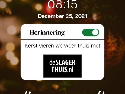 Kerst vieren met de slagerthuis.nl