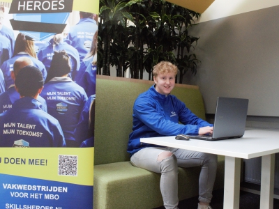 Harderwijkse student Lennart Goud door naar Skills the finals