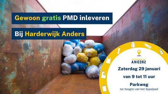 Gewoon gratis PMD inleveren bij Harderwijk Anders