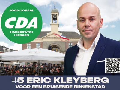 CDA Harderwijk - Hierden, Eric Kleyberg stelt zich voor
