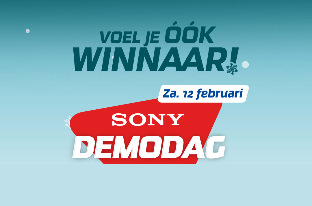 Sony demo dag bij Electro World Harderwijk