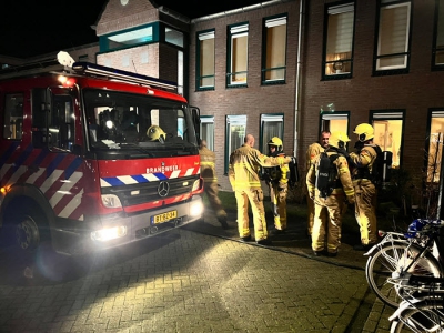 Woningbrand appartementencomplex Jan van Nassaupark in Harderwijk