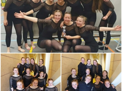 Dansselectie GV Olympia Harderwijk wint op de Oost Nederlandse Kampioenschappen 