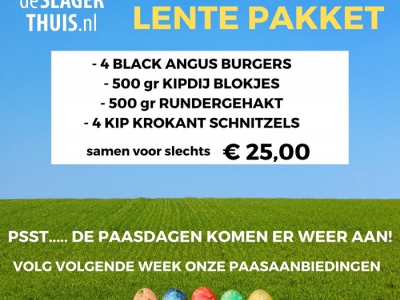 Lente aanbieding van deslagerhuis.nl
