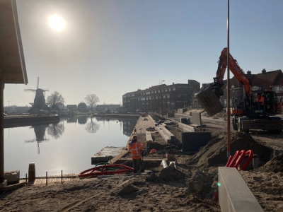 Werkzaamheden Grote Oosterwijck/Havendam in Harderwijk