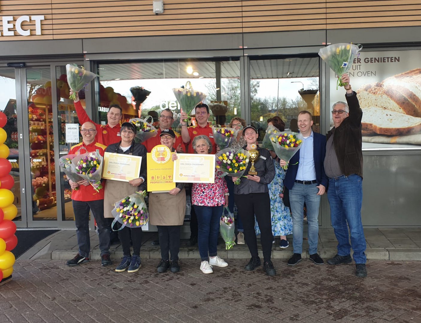 Shell Stadsdennen uitgeroepen tot beste Shell-station 2021 van Nederland