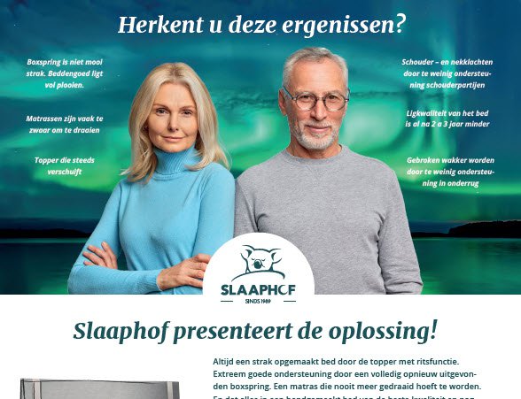 Herken jij deze ergenissen? Slaaphof presenteert de oplossing!