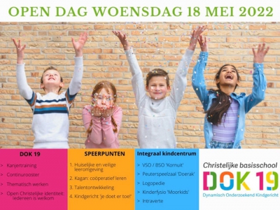 Open Dag woensdag 18 mei 220 op Cbs Dok 19 in Harderwijk