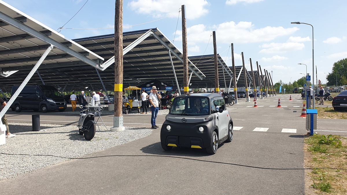 Grote belangstelling voor elektrisch rijden op eerste EV-Testdag 