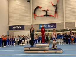 Tweede plaats voor turner Demien Prinsen