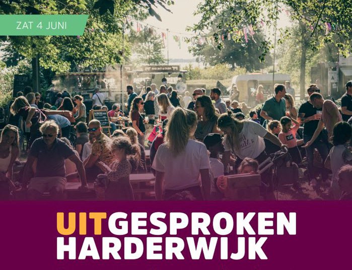 Veelzijdig programma op UITgesproken Harderwijk