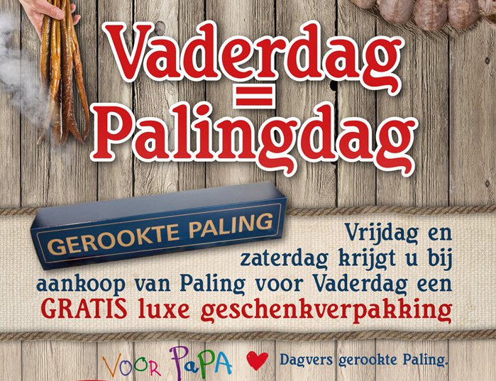 Vaderdag = Palingdag!