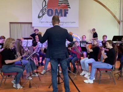 Jeugdorkest Stedelijke Harmonie Harderwijk heeft geweldig gepresteerd tijdens festival OMG in Schiermonnikoog