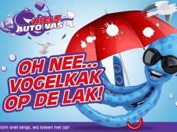 Kak! Vogelpoep op je autolak…