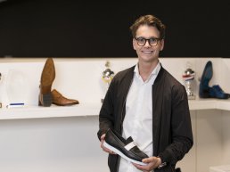 Daan Pfrommer uit Harderwijk presenteert eindcollecties schoenen