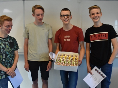CCNV-leerlingen ontvangen ‘honarable mention’ bij internationale wiskundewedstrijd