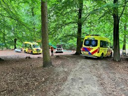 Persoon valt uit kabelbaantje op scoutingterrein Verbraak Margriet in Harderwijk