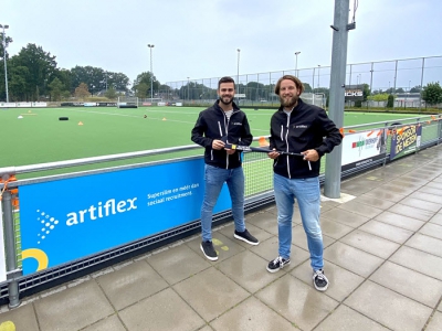 Pim Oosterwaal recruitmentspecialist bij Artiflex en trainer-coach van Dames 1 MHC de Mezen